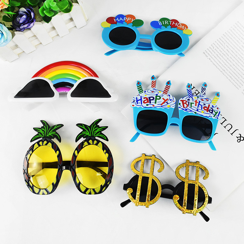 1 buc ochelari la mulți ani, amuzanți, ochelari de vedere, lumânări, ochelari de soare, ochelari de petrecere, accesorii pentru petreceri, cadou de zi de naștere pentru copii