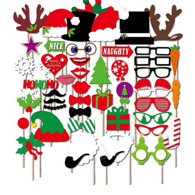 50 buc/set de recuzită pentru cabină foto de nuntă, accesorii pentru decorațiuni pentru petreceri, mască mustață pentru favoruri distractive, cabină foto, sediu foto