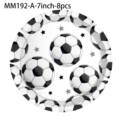 25 bucăți/set Sport Fotbal Fotbal Ziua de Naștere Hârtie Recuzită Photobooth Accesorii Fotografii Accesorii Copii Baby Shower Decoratiuni pentru petreceri