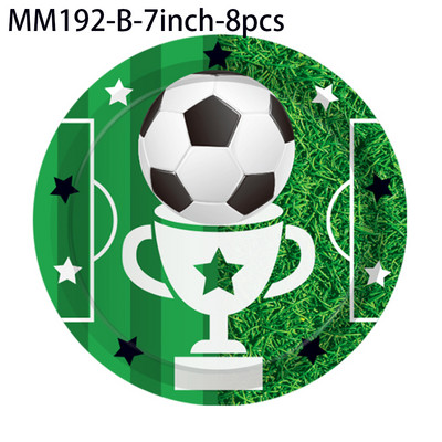 25 bucăți/set Sport Fotbal Fotbal Ziua de Naștere Hârtie Recuzită Photobooth Accesorii Fotografii Accesorii Copii Baby Shower Decoratiuni pentru petreceri