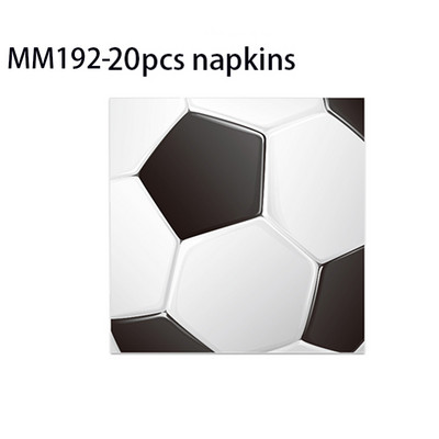 25 bucăți/set Sport Fotbal Fotbal Ziua de Naștere Hârtie Recuzită Photobooth Accesorii Fotografii Accesorii Copii Baby Shower Decoratiuni pentru petreceri