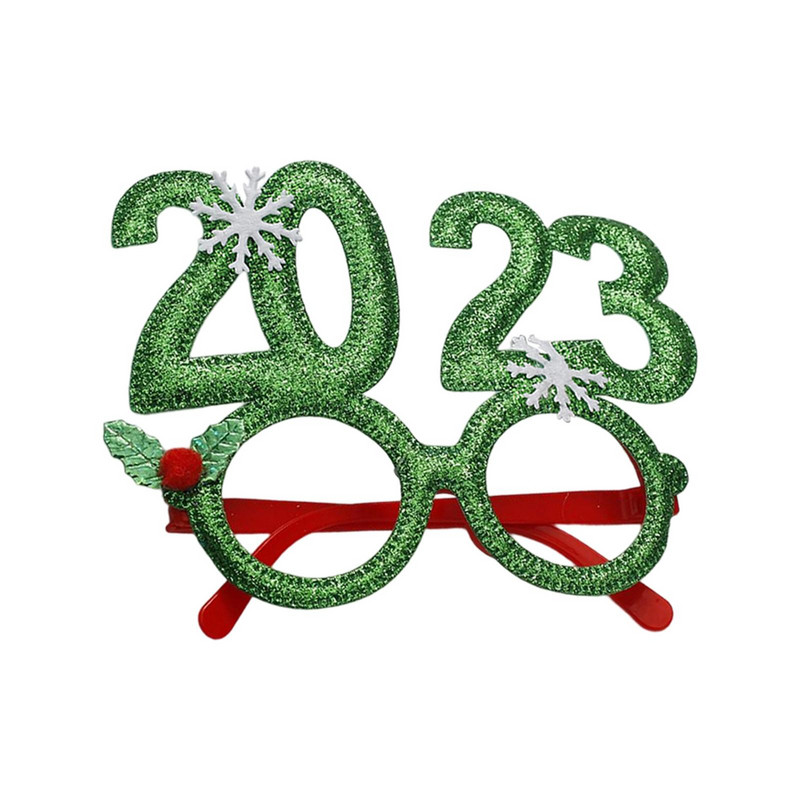 Χριστουγεννιάτικα γυαλιά Photo Prop Χριστουγεννιάτικα στολίδια γυαλιά cosplay για πάρτι