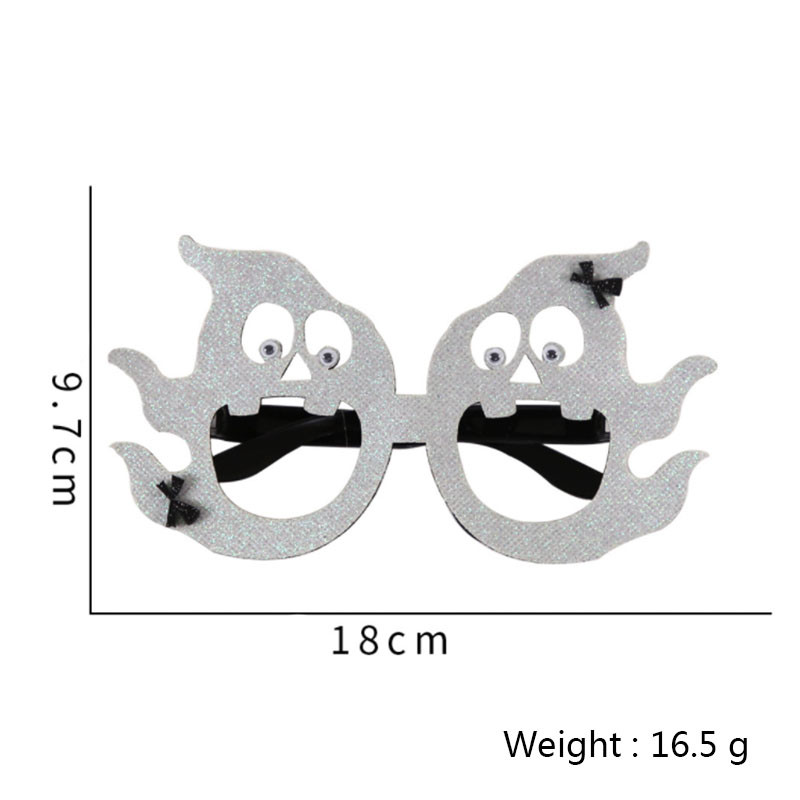 Halloweeni peo kõrvits Spiderweb skelett Fotokabiini rekvisiidid Prillid Prillid Mask Photobooth Aksessuaarid Halloweeni peotarbed