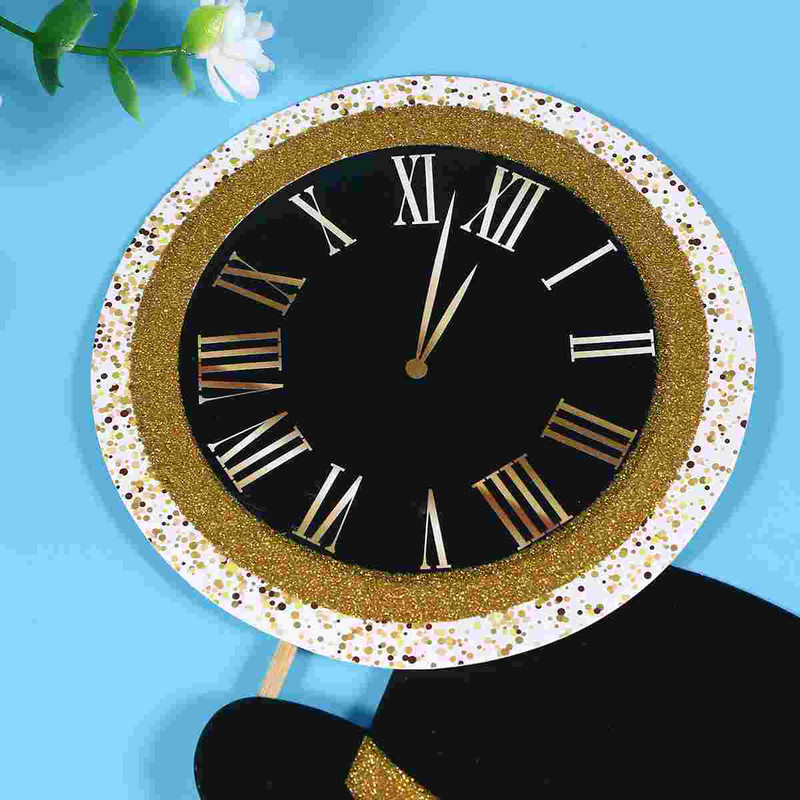 Set de 12 bucăți pentru petrecere Rechizite pentru petrecere cu sclipici din hârtie pentru petrecerea foto de zi de naștere