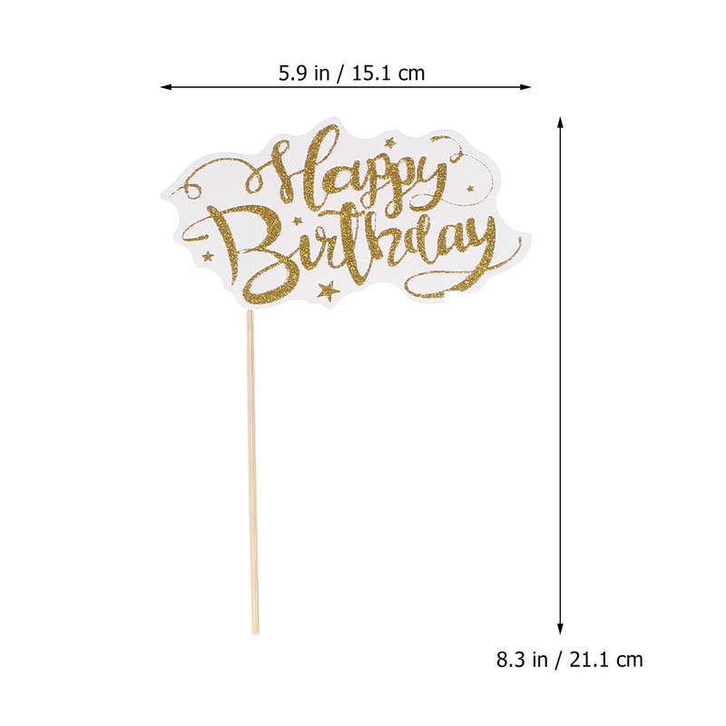 Set de 12 bucăți pentru petrecere Rechizite pentru petrecere cu sclipici din hârtie pentru petrecerea foto de zi de naștere