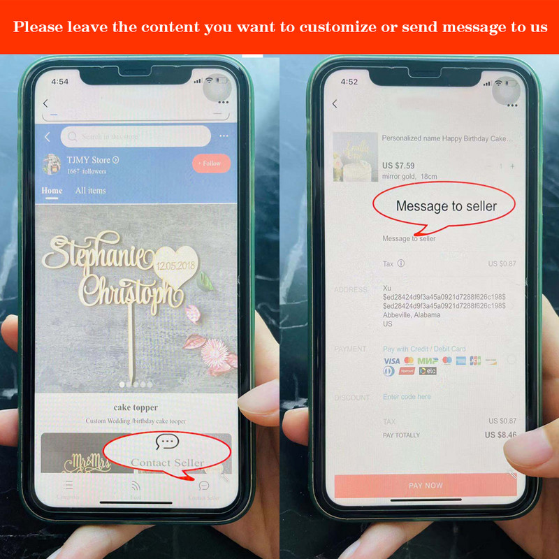 Εξατομικευμένος καθρέφτης Golden Silver Βιβλίο επισκεπτών Προσαρμοσμένες λεπτομέρειες γάμου Υπογραφή καλεσμένων Βάπτιση Βιβλίο επισκεπτών Διακόσμηση πάρτι