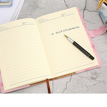 Бележник Хартия Винтидж кожен Мрамор Дневник Дневник с комбиниран код за заключване на парола Бележник Училищни канцеларски материали