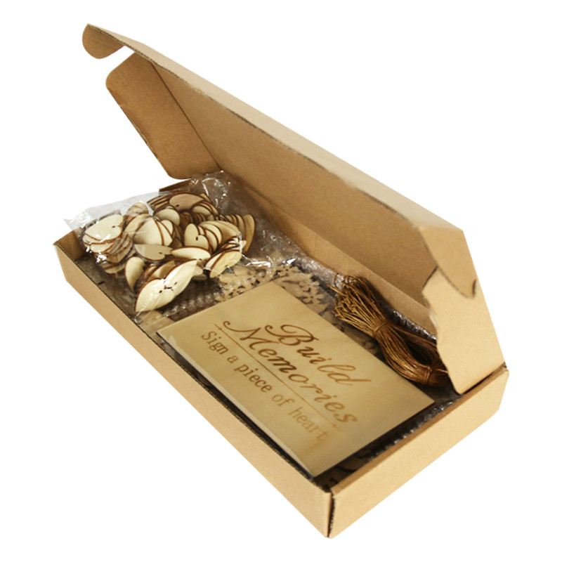 Βιβλίο επισκεπτών γάμου δέντρο ευχών δέντρο για ρουστίκ καλεσμένο γάμου Μητρώο Δέντρο με Ξύλινες Καρδιές Κρεμαστό Δώρο Γάμου Διακοσμήσεις