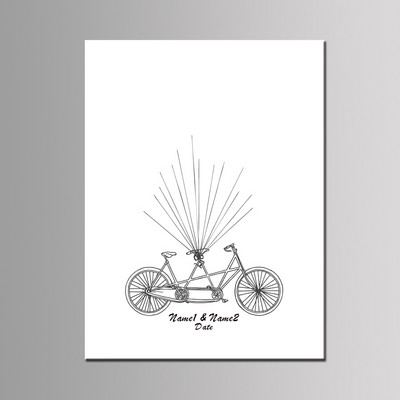 DIY karikatūras auto pirkstu nospiedumu parakstu viesu grāmata bērniem dzimšanas dienas ballīšu dekorēšanai DIY kāzu mīļotājam balonu koku cavas glezna