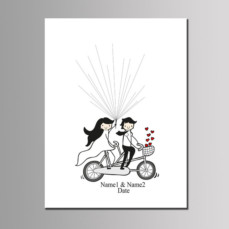 „Pasidaryk pats“ animacinių filmų automobilio pirštų atspaudų svečių knyga, skirta vaikams gimtadienio dekoravimui „pasidaryk pats“ Vestuvių mylėtojo baliono medžio urvų piešimas