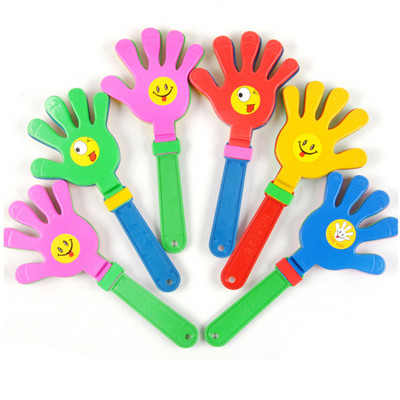 1 бр. Модна цветна ръчна хлопка Концертно парти, аплодисменти, детски ръкопляскащи играчки за пляскане с малки ръце