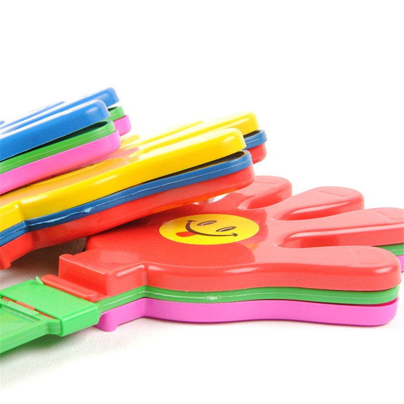 1vnt Madingi spalvingi plaktuvai, koncertiniai vakarėliai, vaikų plojimai Triukšmo kūrėjai maži plojančios rankomis žaislas