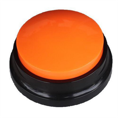 Ierakstāma runāšana Easy Carry balss ierakstīšanas skaņas poga bērniem mājdzīvnieku suņu interaktīva rotaļlieta atbildes pogas ballīšu trokšņu radītāji