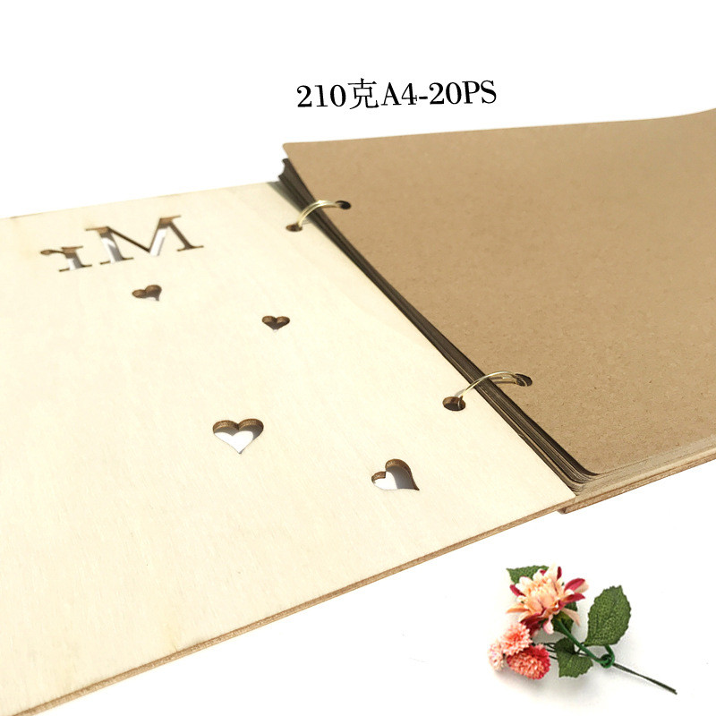 P. MRS Širdies medis Medinis Vestuvių Gues Tknyga Ponia Ponia Nuotraukų rėmelis Vestuvių svečio prisijungimo knyga Vestuvių autografų knyga Prisijungimo knyga