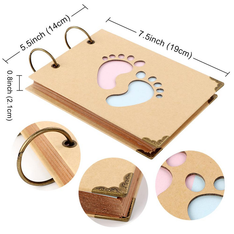 Kūdikių dušas „Pasidaryk pats“ albumas, spausdinta nuotrauka, svečių knygos albumas, parašas, dramblys, kraftpopieris, svečių knyga, patarimai, atvirukai gimtadienio vakarėliui