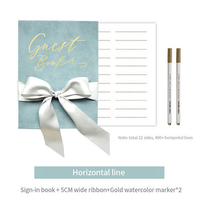 Carte de oaspeți pentru nuntă Idee de decorare Favoruri Înregistrare Carte de cadouri Bronzare piele Întâlnire de afaceri Reuniuni Semnături invitați Comerț cu ridicata