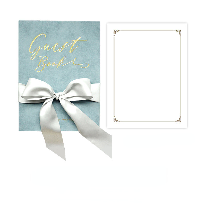 Carte de oaspeți pentru nuntă Idee de decorare Favoruri Înregistrare Carte de cadouri Bronzare piele Întâlnire de afaceri Reuniuni Semnături invitați Comerț cu ridicata