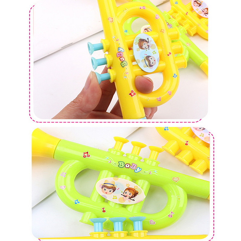Toyshorn Trompet Educational Kids Children Simulated Musical Instruments 