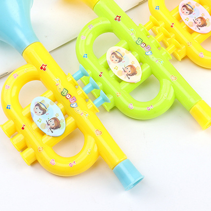 Toyshorn Trompet Educational Kids Children Simulated Musical Instruments 