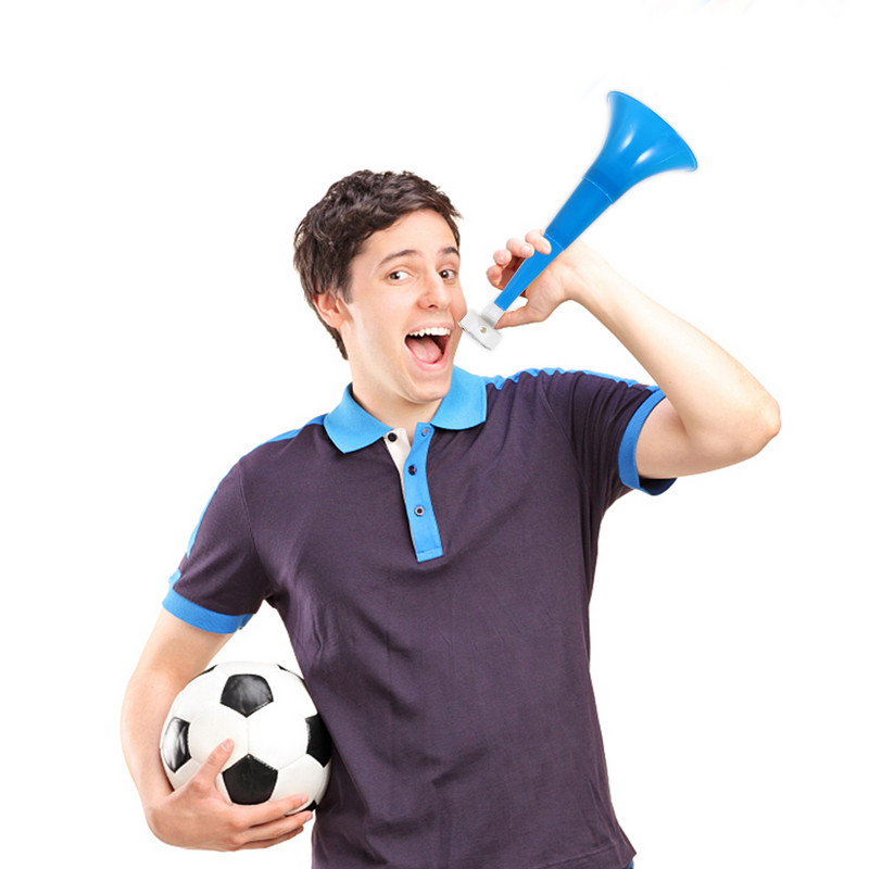 Horn Football Trumpet Party Toy Noise Cheer Game Στάδιο Παιχνίδια Παιδιά Γενέθλια Horns Fan Maker Κατασκευαστές οργάνων ποδοσφαίρου Blower