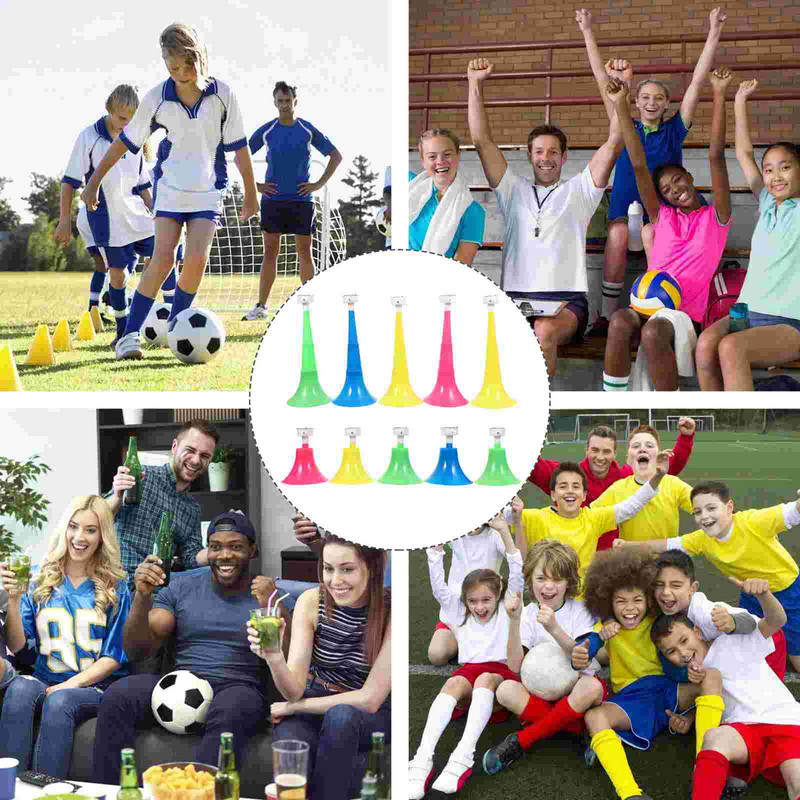 Horn Football Trumpet Party Toy Noise Cheer Game Στάδιο Παιχνίδια Παιδιά Γενέθλια Horns Fan Maker Κατασκευαστές οργάνων ποδοσφαίρου Blower