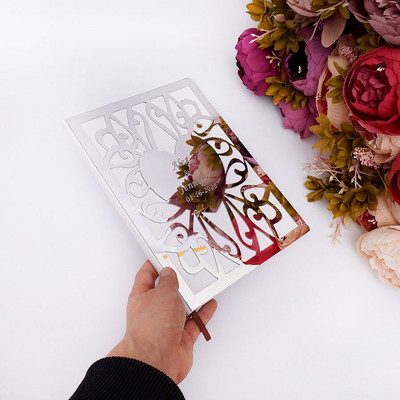 26x19cm Kāzu paraksts viesu grāmatai personalizēts albums, baltas tukšas lapas, pielāgota reģistrēšanās grāmata, ballītes dekors, labvēlīga viesu dāvana