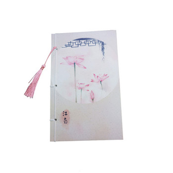 Моден дневник Бележник, подплатен с хартиен бележник A5 Бележник Изискана колекция от цветя Word Book Подвързия Ново