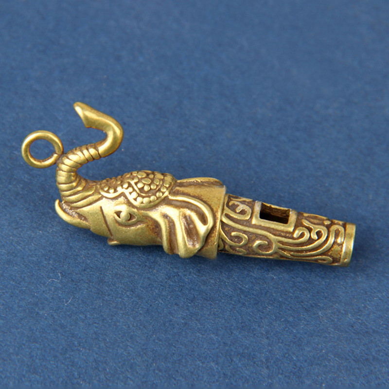 Vile võtmehoidja ellujäämise metallist hädaabi väli elevant kaasaskantav turvaline vasest dekoratiivabi esmased viled miniripatsid