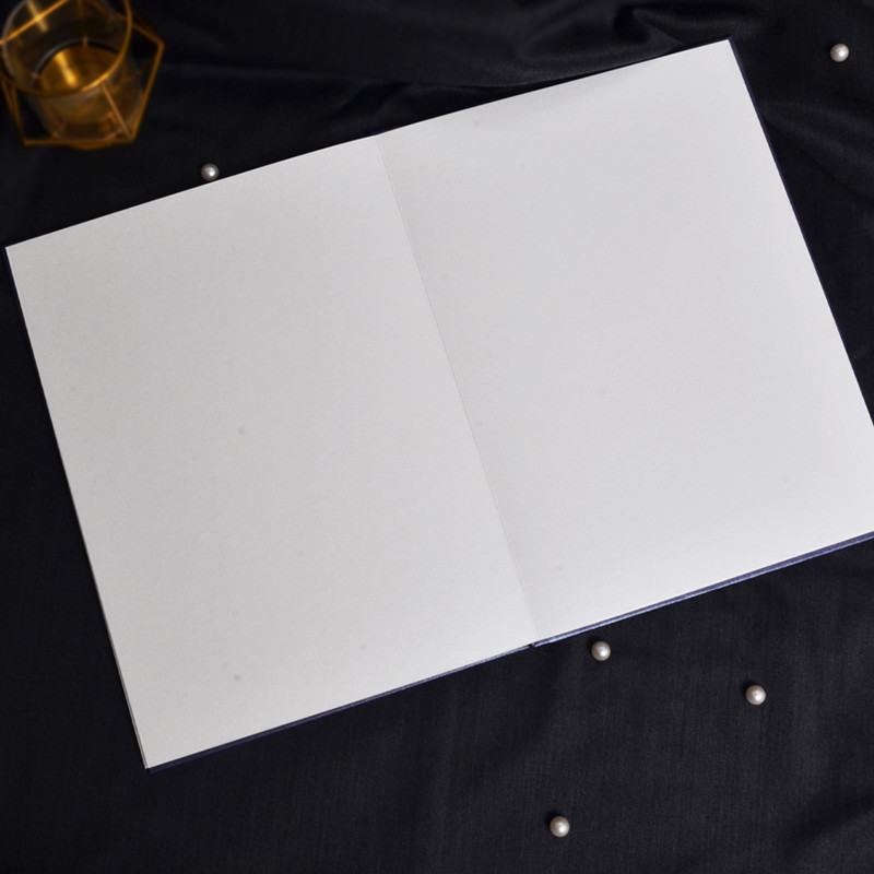 Βιβλίο επισκεπτών γάμου Μωρό νυφικό ντους δώρα Ευχετήρια πρόσκληση Υπογραφή Όνομα Επαγγελματικό βιβλίο Μπλε εξώφυλλο με χρυσά αστέρια