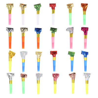 Party Blowouts Horns Birthday Musical Noise Blow Whistle Maker Whistles Noisemakers Създатели на играчки Stuffers Colorful