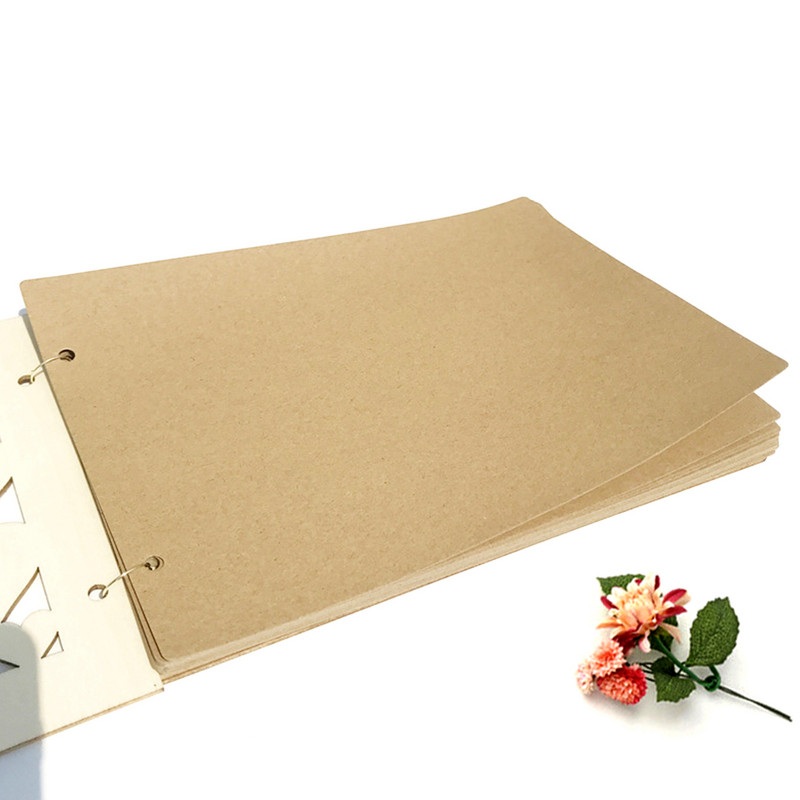 Carte de oaspeți de nuntă Cadouri de nuntă personalizate pentru invitați Album foto de bricolaj Rustic 20/30 de pagini Carte de semnături Decor petrecere de nuntă