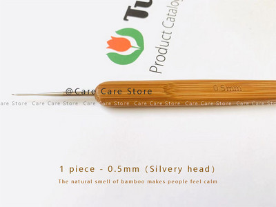 Set de ace de tricotat din bambus Set de croșetate Ac de broderie Ace de tricotat din lemn cu set de croșetat de transport gratuit