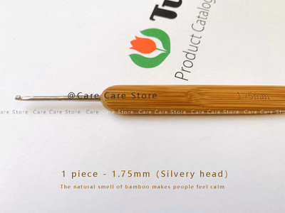 Set de ace de tricotat din bambus Set de croșetate Ac de broderie Ace de tricotat din lemn cu set de croșetat de transport gratuit