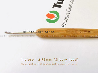 Set de ace de tricotat din bambus Set de croșetate Ac de broderie Ace de tricotat din lemn cu set de croșetat de transport gratuit