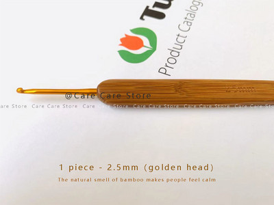 Set de ace de tricotat din bambus Set de croșetate Ac de broderie Ace de tricotat din lemn cu set de croșetat de transport gratuit