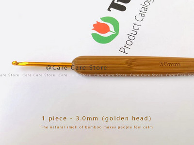 Set de ace de tricotat din bambus Set de croșetate Ac de broderie Ace de tricotat din lemn cu set de croșetat de transport gratuit