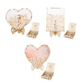 Vestuvių svečių knygos pakeitimas 80 medinių ženklų širdelių kaimiškomis dekoracijomis Drop Box svečių knyga gimtadienio vakarėliui, kūdikių vakarėliui