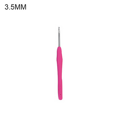 Mâner din plastic colorat Croșetă din alumină Ace de tricotat Croșetat pentru țesut Ace de cusut Instrument Tricotat Artizanat Accesorii din fire