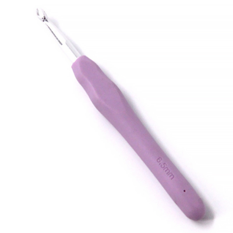 Mâner din plastic colorat Croșetă din alumină Ace de tricotat Croșetat pentru țesut Ace de cusut Instrument Tricotat Artizanat Accesorii din fire