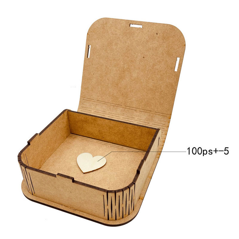 Prisijungimo knyga su deimanto formos dekoru Prisijungimo įrankis Medinis vestuvių dekoras, skirtas kūdikių vakarėliui išleistuvių vakarėliui Svečių knyga Tobulos dovanos