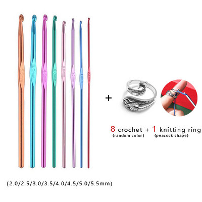 Σετ βελονάκια ραπτικής βελόνες πλεξίματος Σετ βελόνες πλεξίματος με δωρεάν αποστολή για πλέξιμο με βελονάκι σετ με γάντζους πλέξιμο