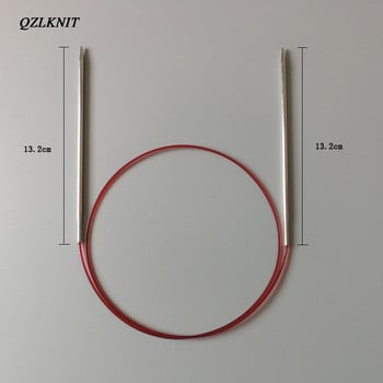 QZLKNIT 80cm/60cm Υψηλής ποιότητας Nylon Tube κυκλικές βελόνες πλεξίματος Πουλόβερ Εργαλεία ύφανσης Μαλλί Βαμβακερά νήματα Αξεσουάρ πλεκτού DIY