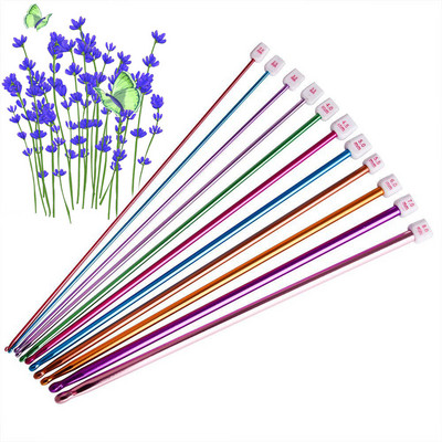 Set pletenih igala od 11 komada, razne boje, tuniške, afganistanske aluminijske igle za pletenje, kuke, set alata za šivanje DIY