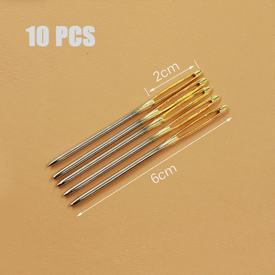 10 buc ace de cusut cu ochi mari de cusut ace de broderie manuala pentru cusatura de cruce din otel inoxidabil pentru cusut manual pentru casa instrument de cusut DIY