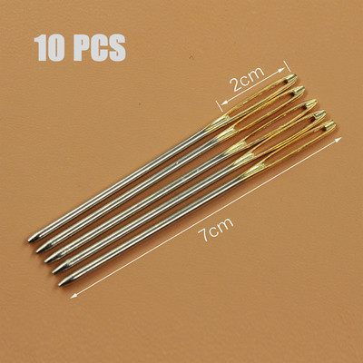 10 buc ace de cusut cu ochi mari de cusut ace de broderie manuala pentru cusatura de cruce din otel inoxidabil pentru cusut manual pentru casa instrument de cusut DIY