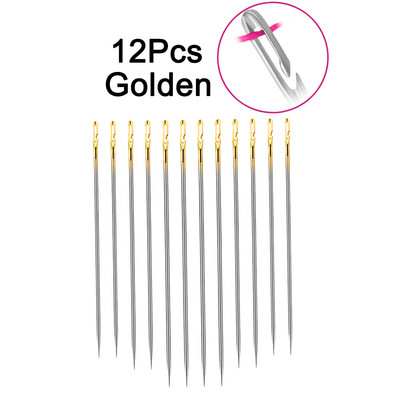 Eakate nõelapoolsed augud pime õmblusnõelad roostevabast terasest majapidamises kasutatavad käsitsi õmblusnõelad Automaatne niitmisnõelad