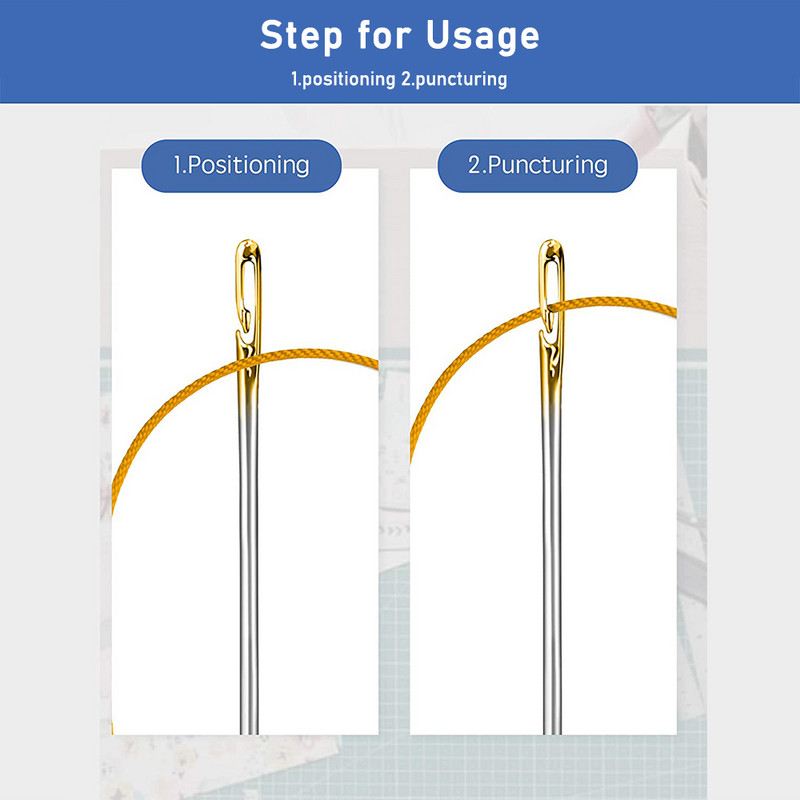 Eakate nõelapoolsed augud pime õmblusnõelad roostevabast terasest majapidamises kasutatavad käsitsi õmblusnõelad Automaatne niitmisnõelad