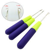 Βελόνα ύφανσης με βελόνα με βελονάκι για πλεξούδες πλέξιμο και βελόνες για βελονάκι Jumbo Braiding Twist Hair Extensions Hook Needle