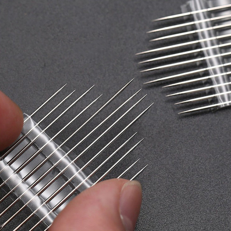 Eakate õmblusnõela külgne auk niidistamine pimenõel ilma niitmiseta pimenõela vaba niidistamine riiete õmbluskülje nõel