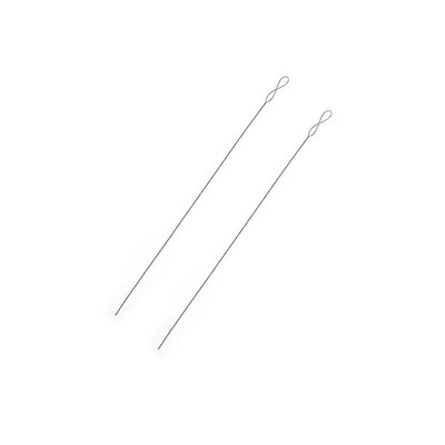 2 tk roostevabast terasest suur silm 0,15-0,7 mm pärlimisnõel helmeste jaoks Keermepael Ehted Käevõru Kaelakee Tööriistanõelad DIY